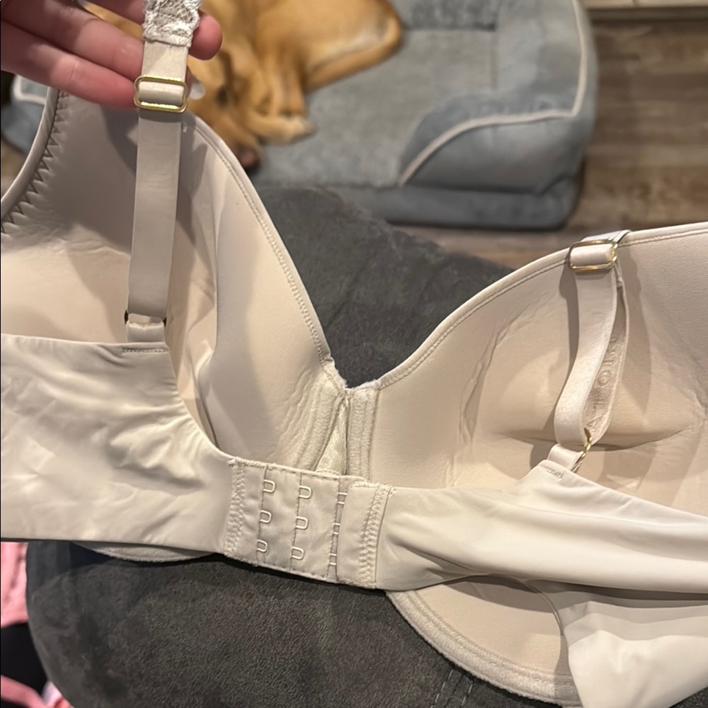 Natori Cream Intimates Full Coverage Bra - Picture 3 of 3